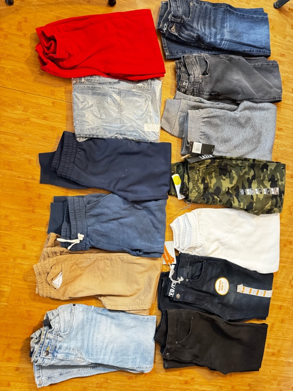 Kids Red Sweatpants - Unbranded